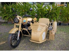 Sidecar Kit for Royal Enfield Military Style Desert Sand Edition Sidecar Kit for Royal Enfield Military Style Desert Sand Edition